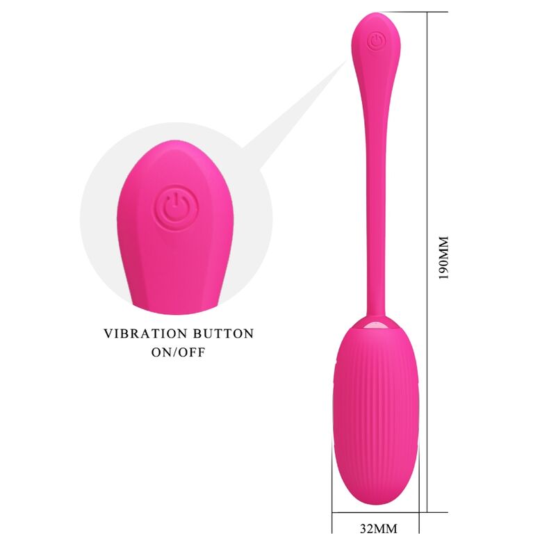 Uovo Vibrante con App Pretty Love Doreen — Ricaricabile