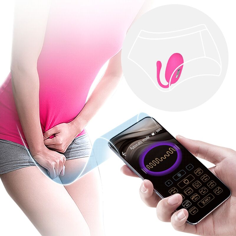 Uovo Vibrante con App Pretty Love Doreen — Ricaricabile