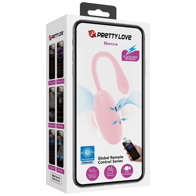 Uovo Vibrante Ricaricabile Pretty Love Doreen — Silicone