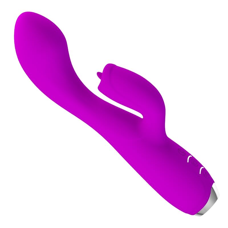 Vibratore Rabbit Punto G Pretty Love Gloria — Silicone, Viola