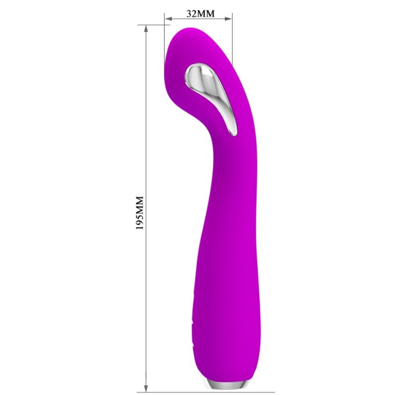 Vibratore Punto G Elettrostimolatore Pretty Love Hector — 15 Funzioni