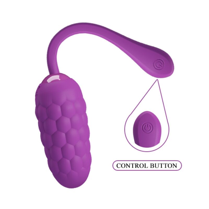 Uovo Vibrante Ricaricabile Pretty Love Smart — 12 Funzioni, Viola