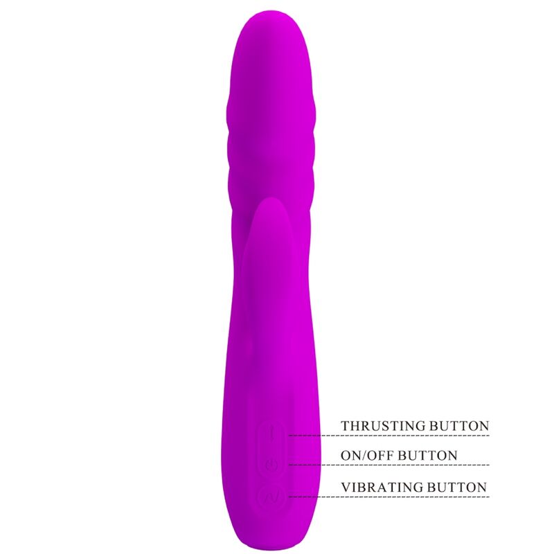 Vibratore Rabbit Ricaricabile Pretty Love Melanie — Viola