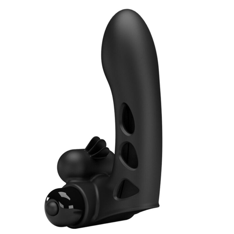 Vibratore da Dito Pretty Love Orlando — Nero