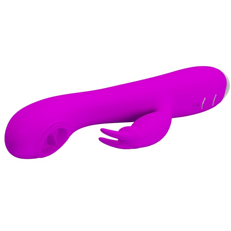 Vibratore Linguale con Ventosa Pretty Love Rachel — 12 Funzioni