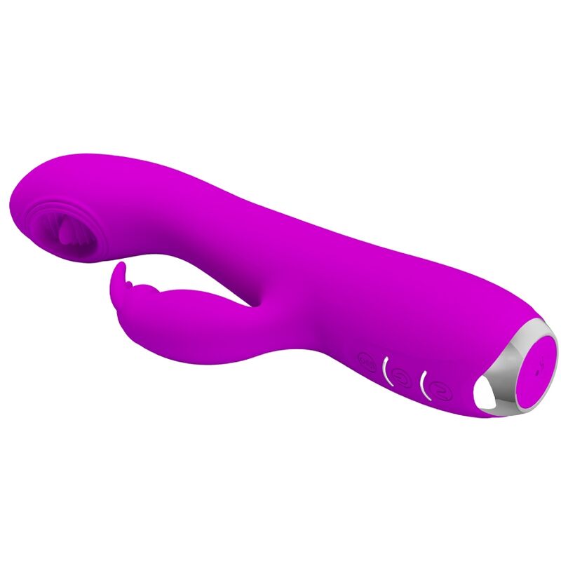 Vibratore Linguale con Ventosa Pretty Love Rachel — 12 Funzioni