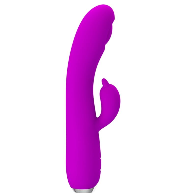 Vibratore Rabbit Pulsante Pretty Love Regina — Viola, Ricaricabile