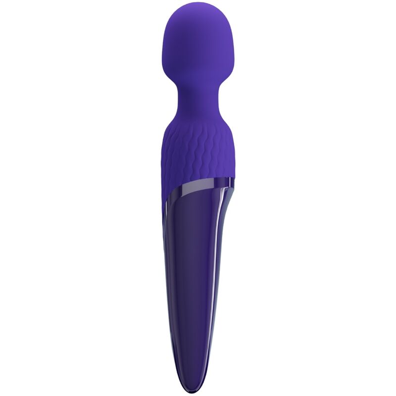 Vibratore Wand con Calore Pretty Love Antony — Silicone, 7 Modi