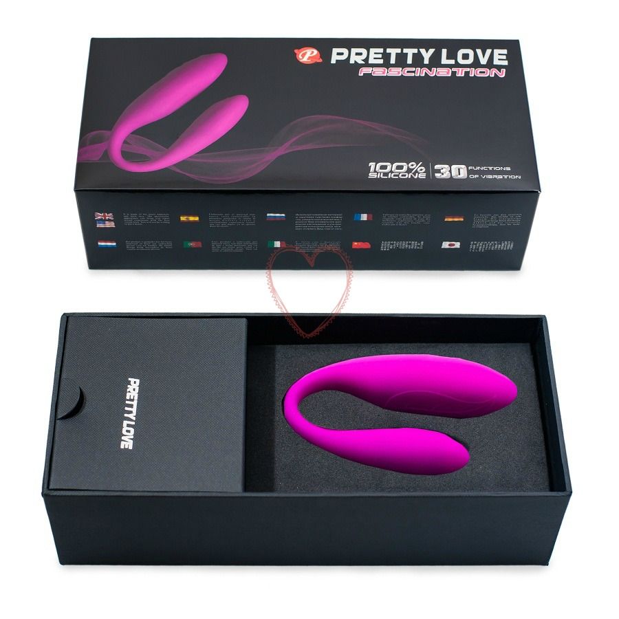 Vibratore Rabbit Pretty Love Fascination — 30 Funzioni, Lilla