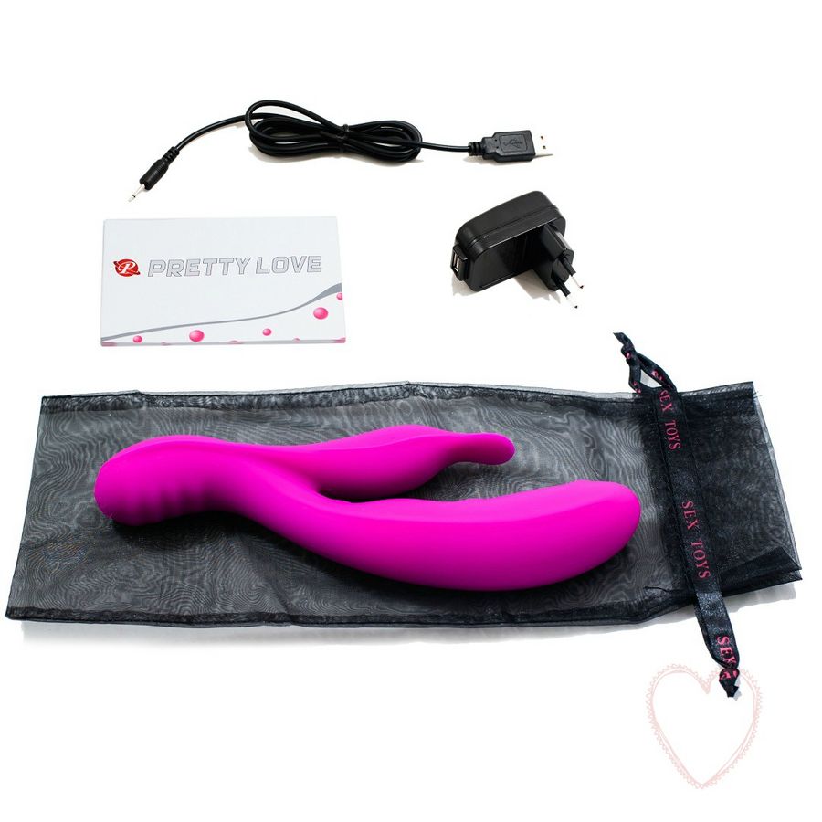 Vibratore Rabbit Pretty Love Bliss — 4 Punti, 30 Modalità