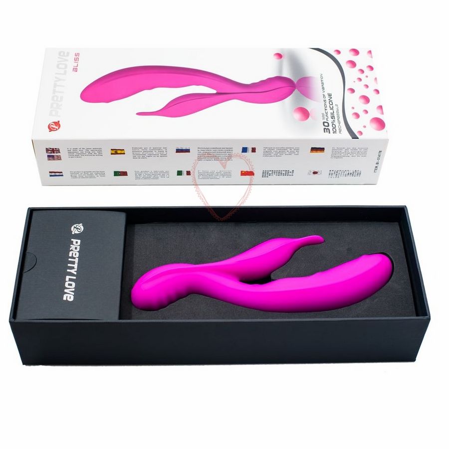 Vibratore Rabbit Pretty Love Bliss — 4 Punti, 30 Modalità