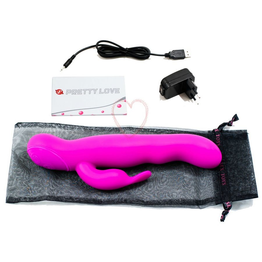 Vibratore Rotante Clitoride Pretty Love Hale — 7+30 Modalità