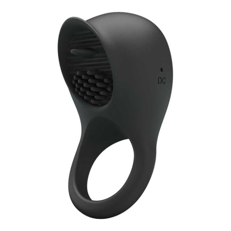 Anello Fallico Vibrante Pretty Love — Stimolatore Linguale, Silicone