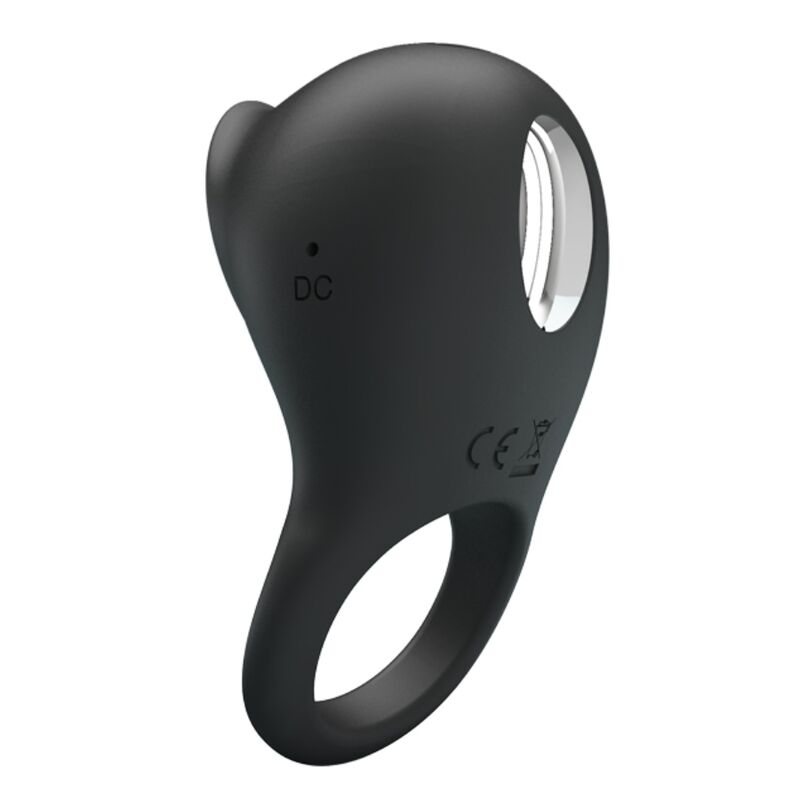 Anello Fallico Vibrante Pretty Love — Stimolatore Linguale, Silicone