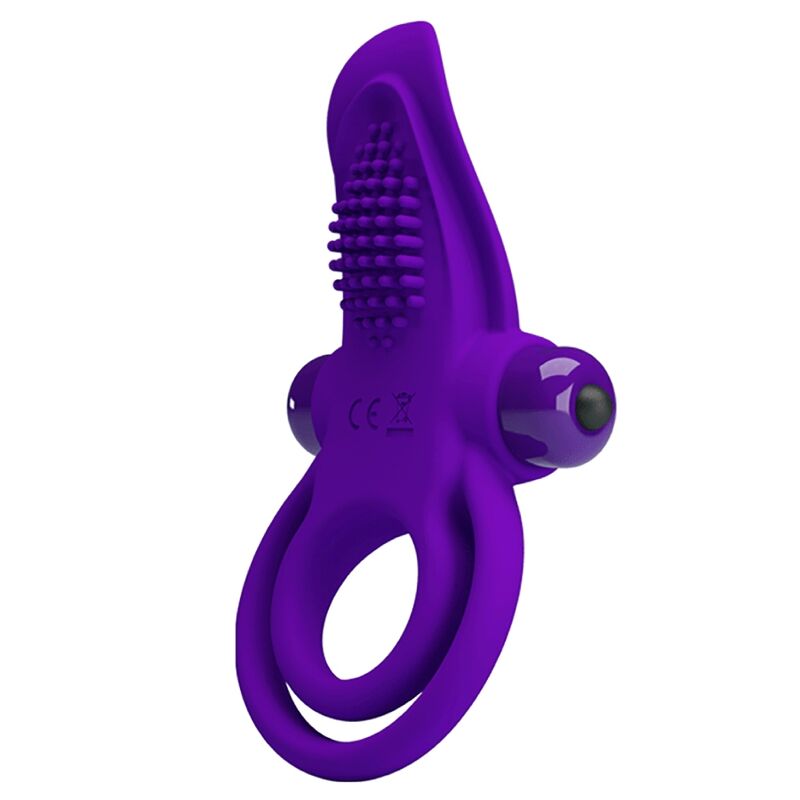 Anello Fallico Vibrante Pretty Love — Silicone, 10 Modalità