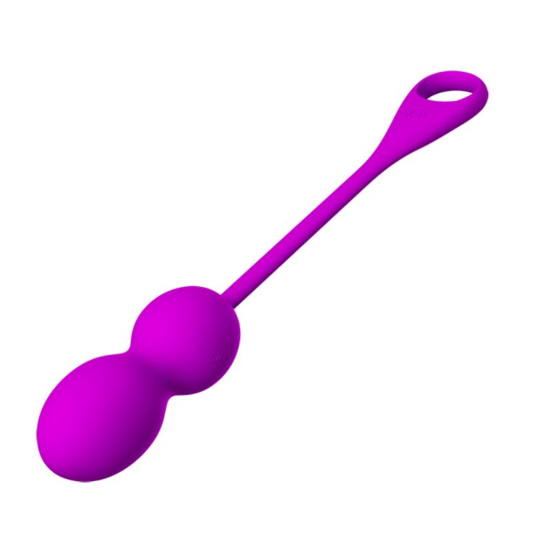 Palline Kegel Vibranti Pretty Love Elvira — 12 Modalità, Viola