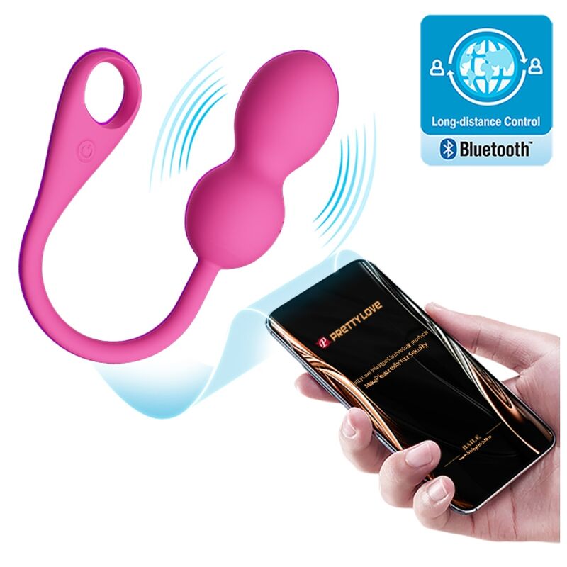 Palline Kegel Vibranti Pretty Love Elvira — 12 Modalità, Rosa