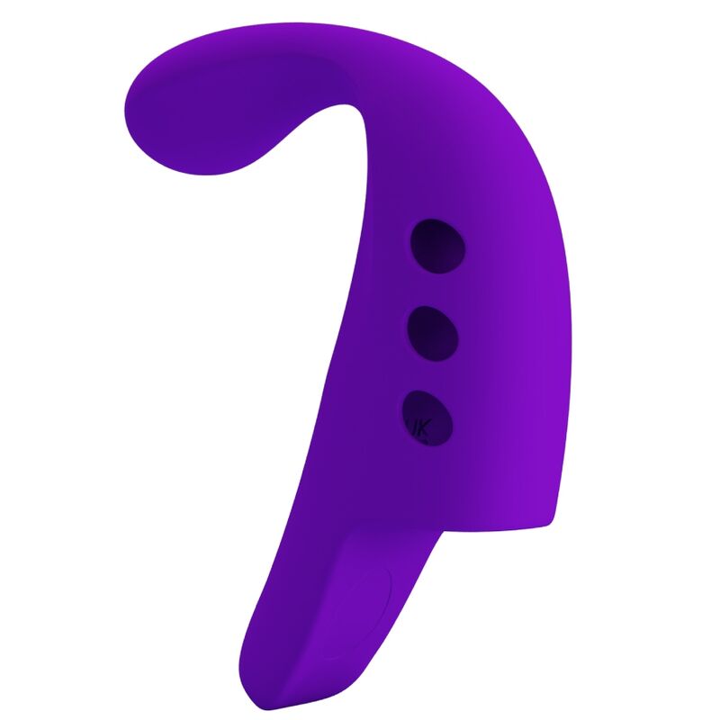Vibratore da Dita Ricaricabile Pretty Love Gorgon — Viola