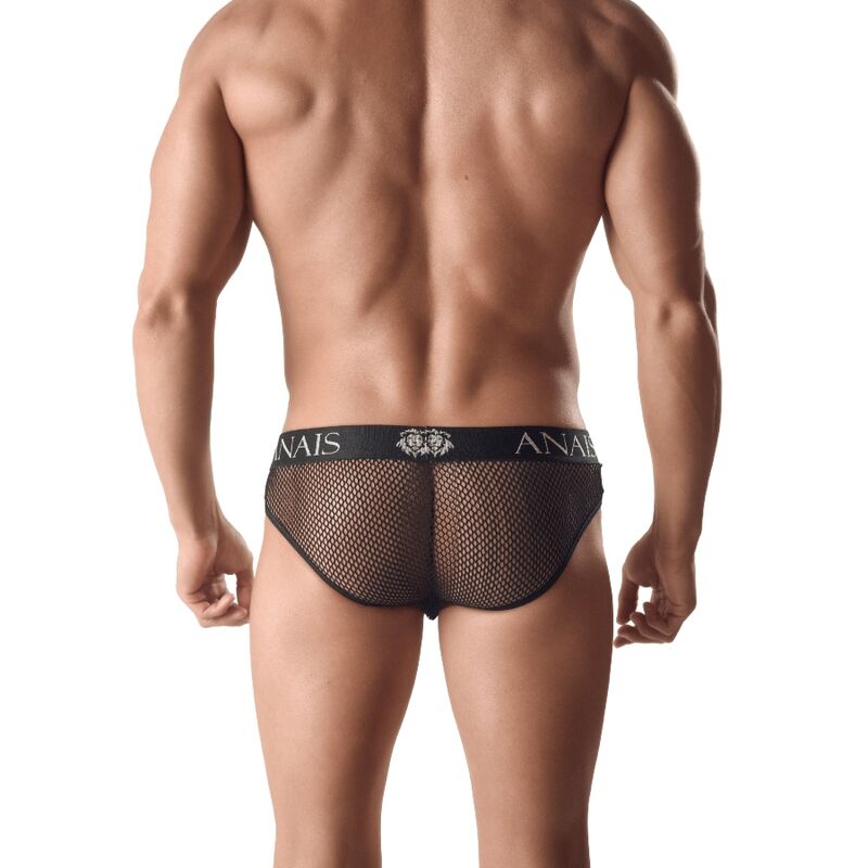 Slip Sexy da Uomo Anais Men Ares — Pelle e Rete, Taglia XL