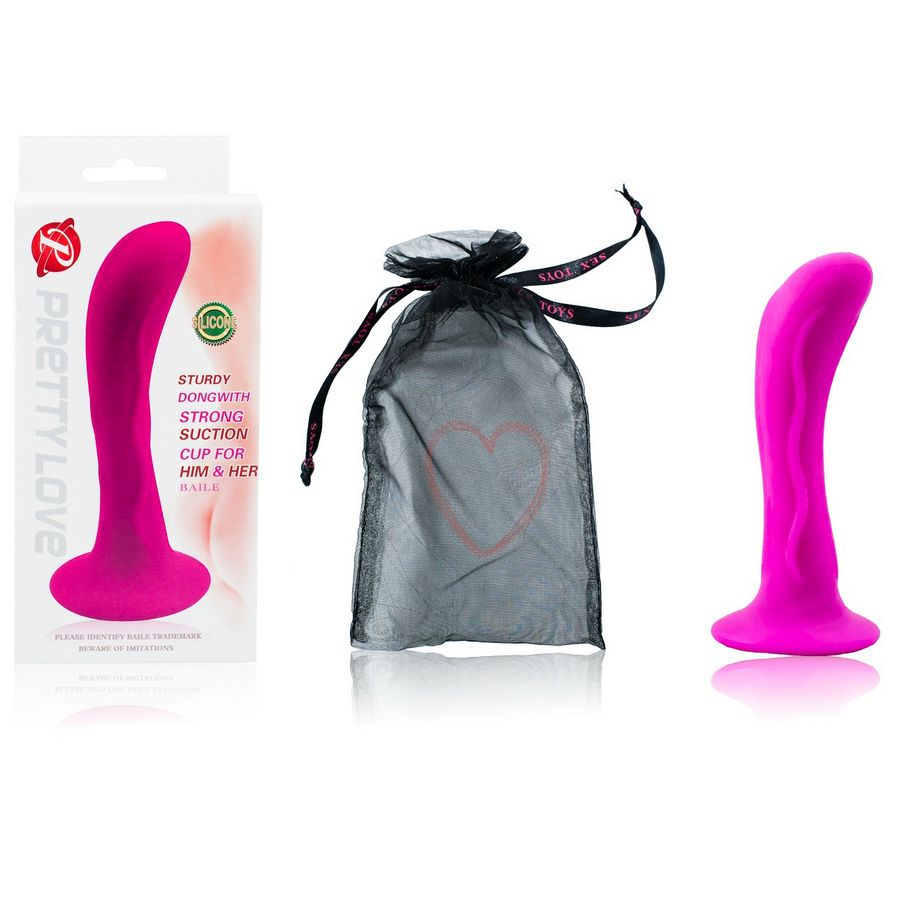 Plug Anale con Ventosa Baile Passion — Silicone, 13,5 cm