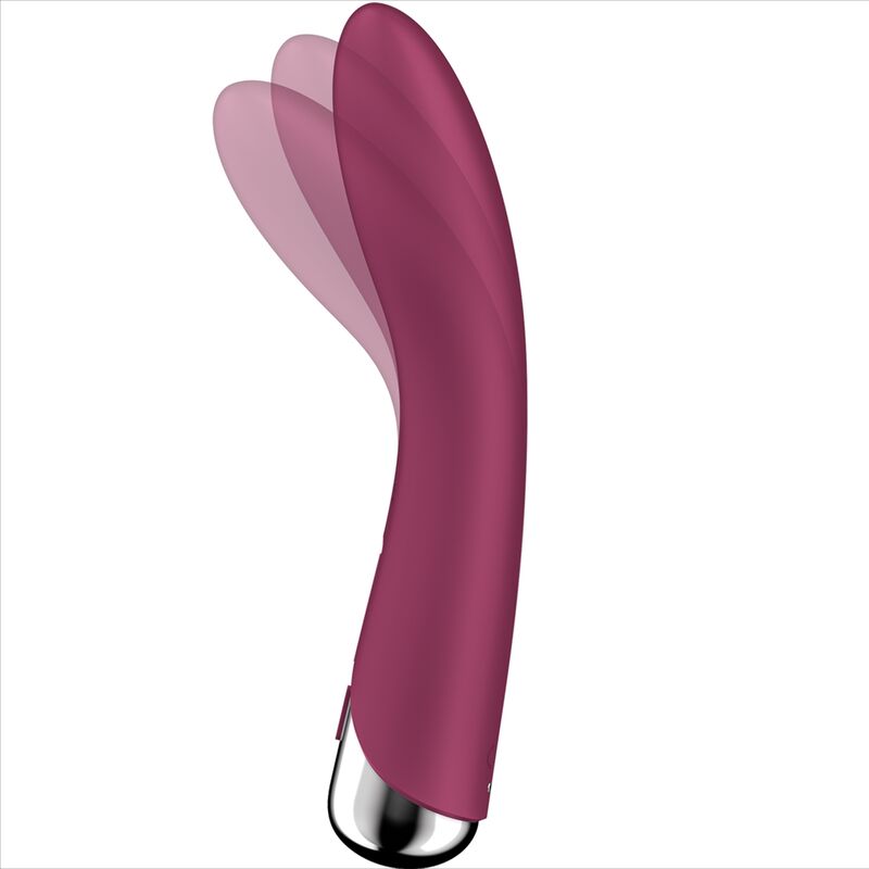 Vibratore Punto G Rotante Satisfyer Spinning Vibe 1 — Rosso