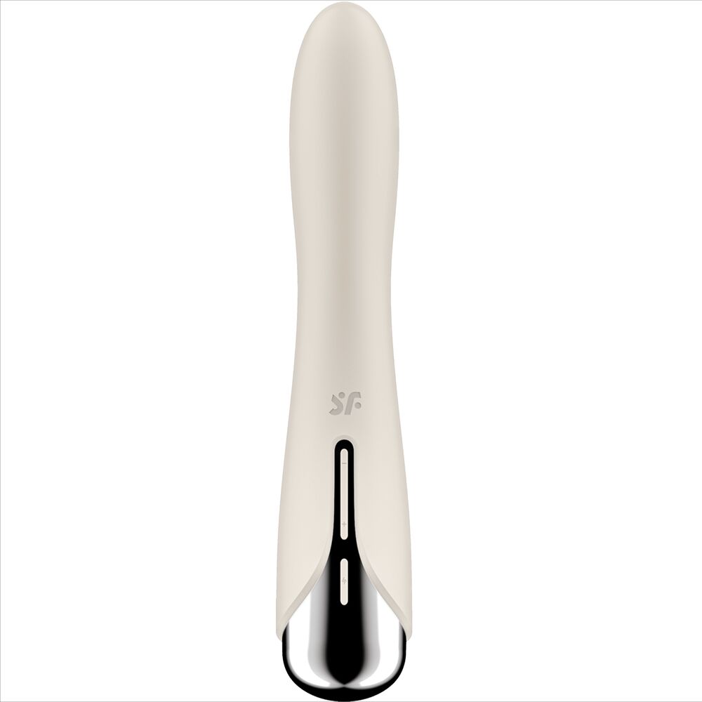 Vibratore Punto G Rotante Satisfyer Spinning Vibe 1 — Beige