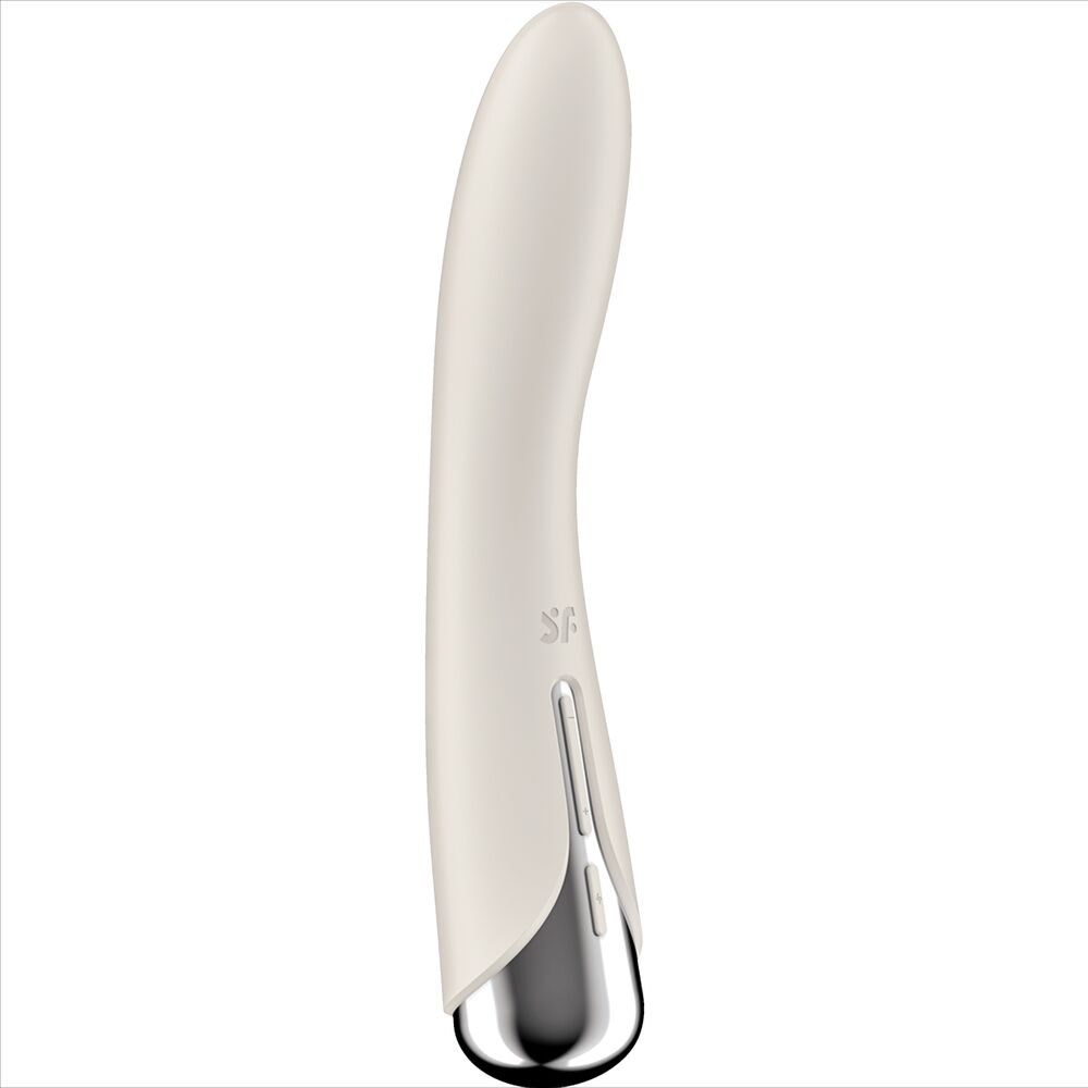 Vibratore Punto G Rotante Satisfyer Spinning Vibe 1 — Beige