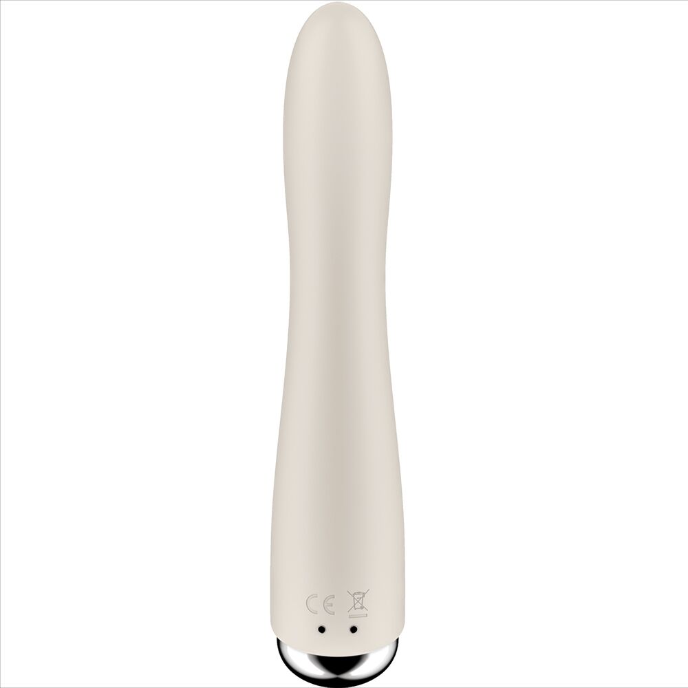 Vibratore Punto G Rotante Satisfyer Spinning Vibe 1 — Beige