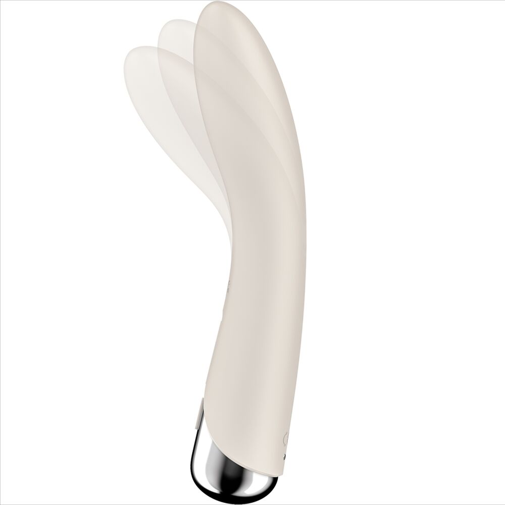Vibratore Punto G Rotante Satisfyer Spinning Vibe 1 — Beige