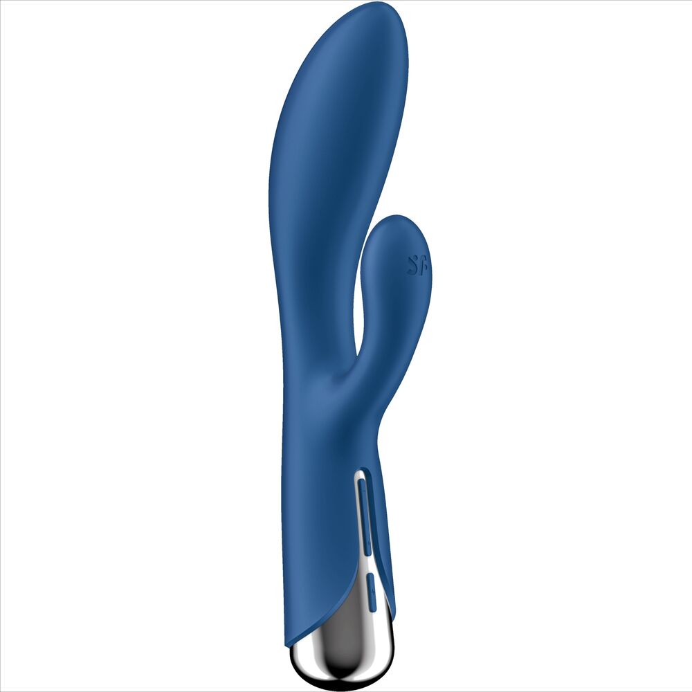 Vibratore Rabbit Satisfyer Spinning Rabbit 1 — Blu, 12 Modalità