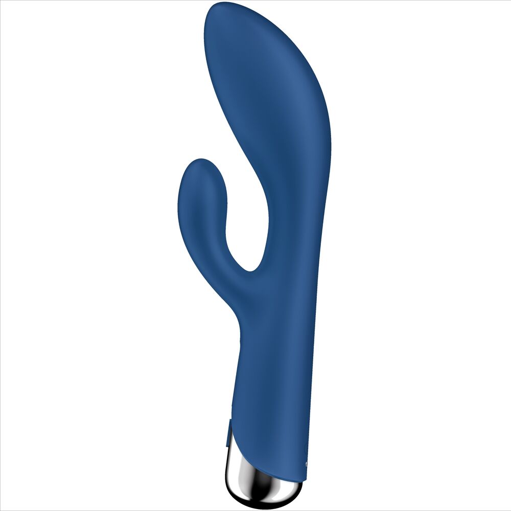 Vibratore Rabbit Satisfyer Spinning Rabbit 1 — Blu, 12 Modalità