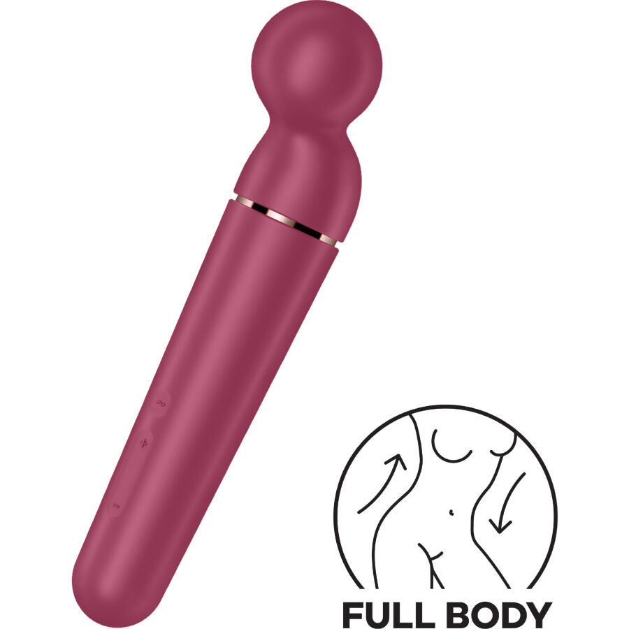 Vibratore Wand Satisfyer Planet Wand-Er — Berry