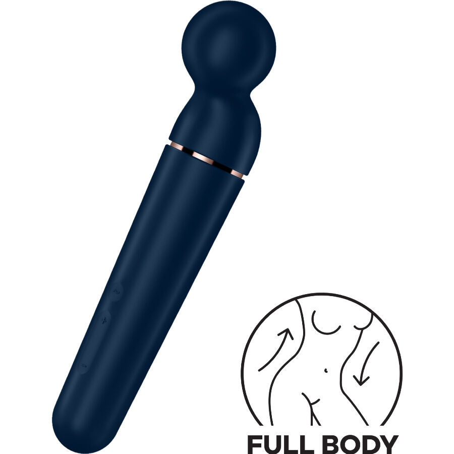 `Vibratore Wand Satisfyer Planet Wand-Er — Blu`