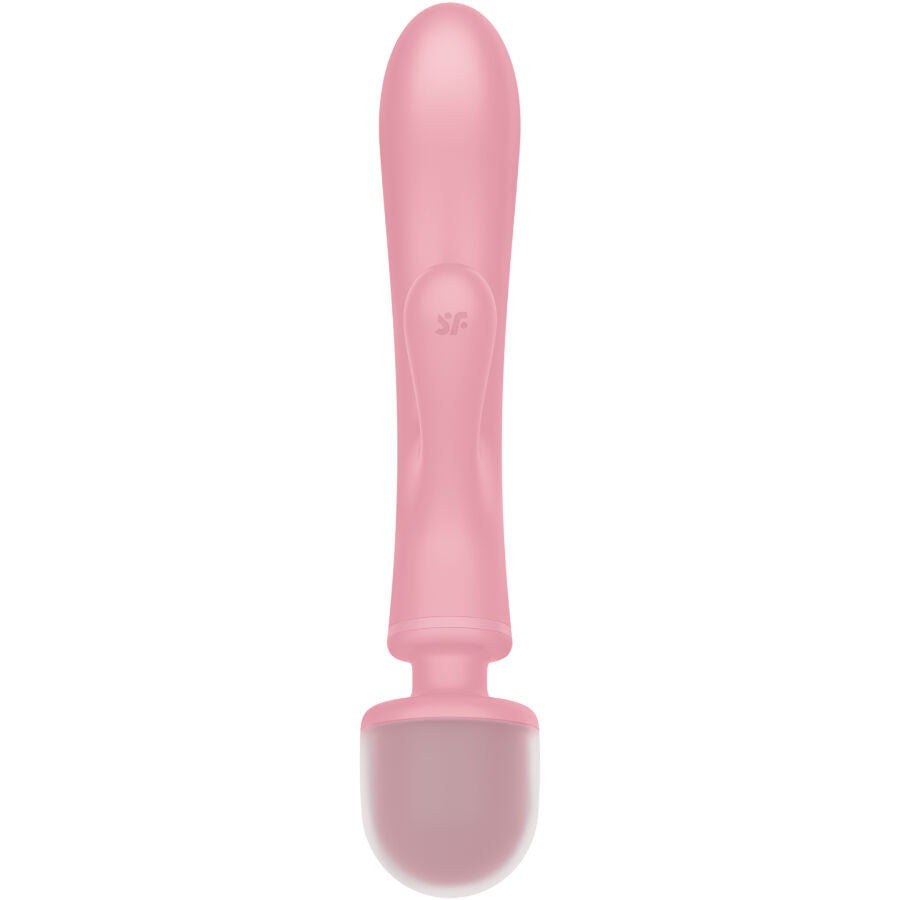 Vibratore Rabbit Satisfyer Triple Lover — 3 Motori, Rosa