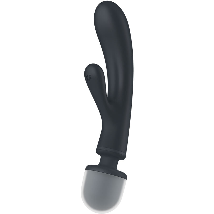 Vibratore Rabbit Satisfyer Triple Lover — 3 Motori, Grigio