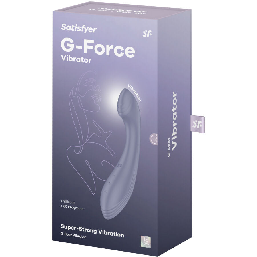 Vibratore Punto G Satisfyer G-Force — 50 Modalità, Viola