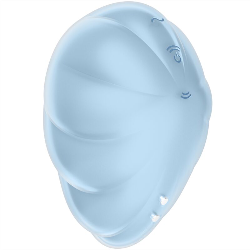 Succhia Clitoride Air Pulse Satisfyer Cloud Dancer — Blu