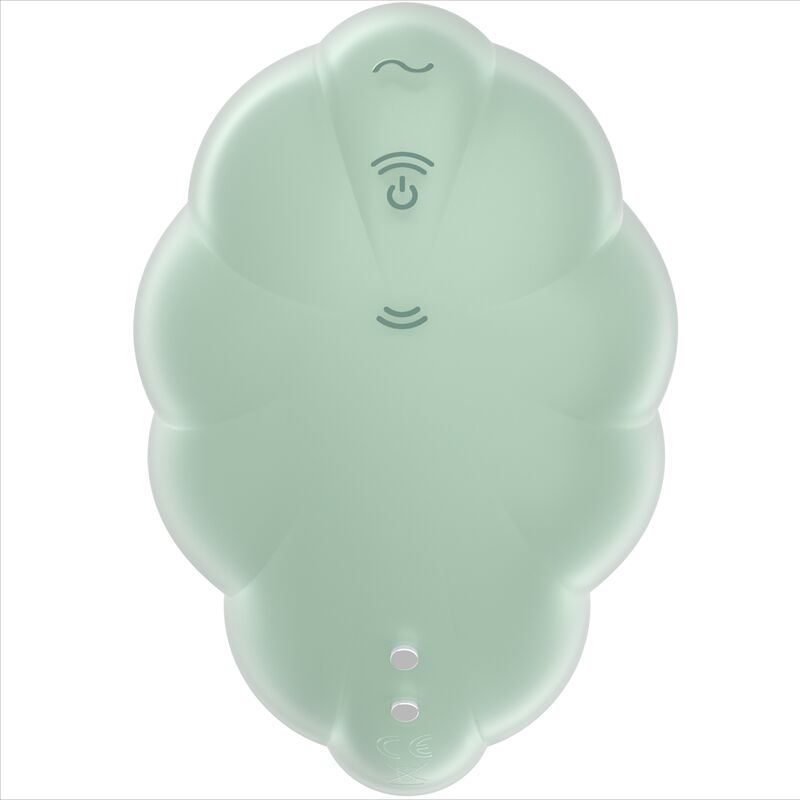 Succhia Clitoride Air Pulse Satisfyer Cloud Dancer — Verde