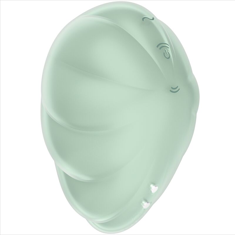 Succhia Clitoride Air Pulse Satisfyer Cloud Dancer — Verde