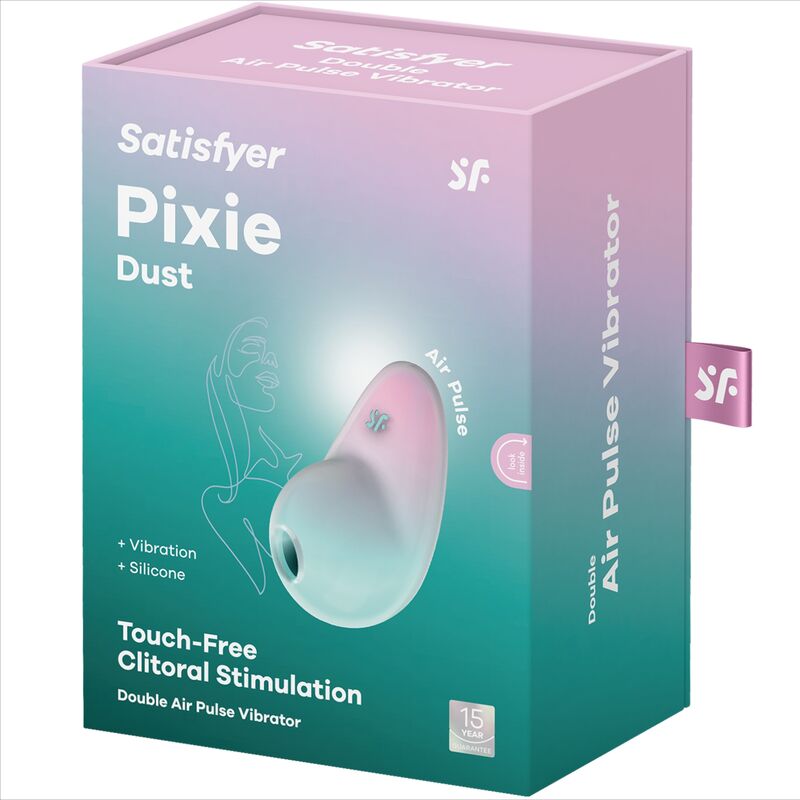 Succhia Clitoride Satisfyer Pixie Dust — Air Pulse, 11 Modalità