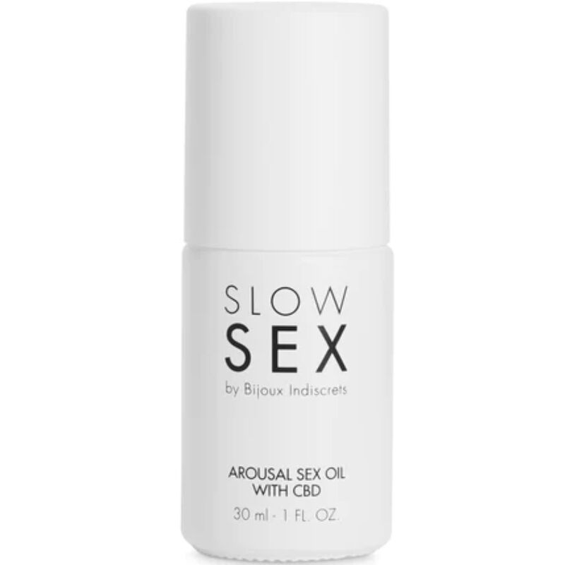 Olio da Massaggio Erotico CBD Bijoux Slow Sex — 30 ml