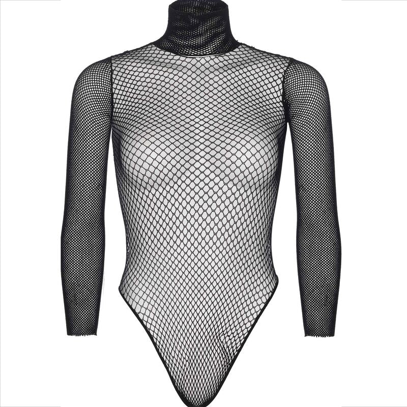 Body Erotico a Rete Collo Alto Leg Avenue Teddy