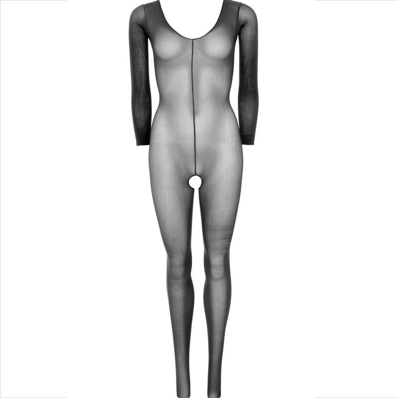 Bodystocking Manica Lunga Leg Avenue — Nero