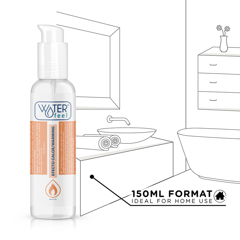 Lubrificante Intimo Effetto Calore Waterfeel — 150 ml
