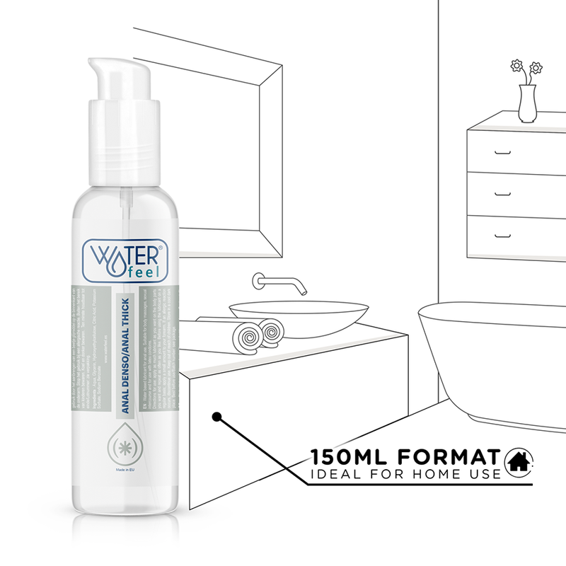 Lubrificante Anale Base Acqua Waterfeel — 150 ml