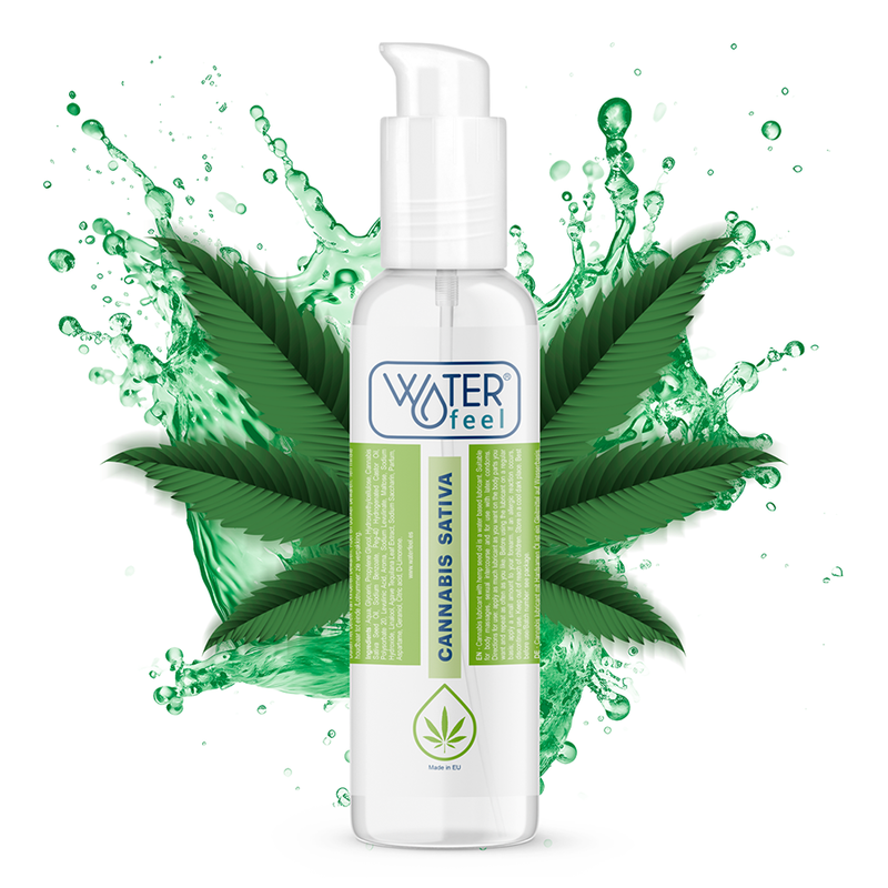Lubrificante Intimo Base Acqua Waterfeel Cannabis — 150 ml