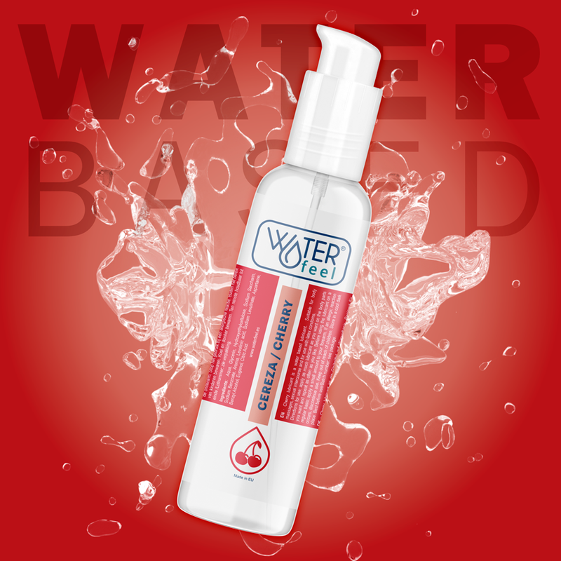 Lubrificante Intimo Base Acqua Waterfeel — Ciliegia, 175 ml