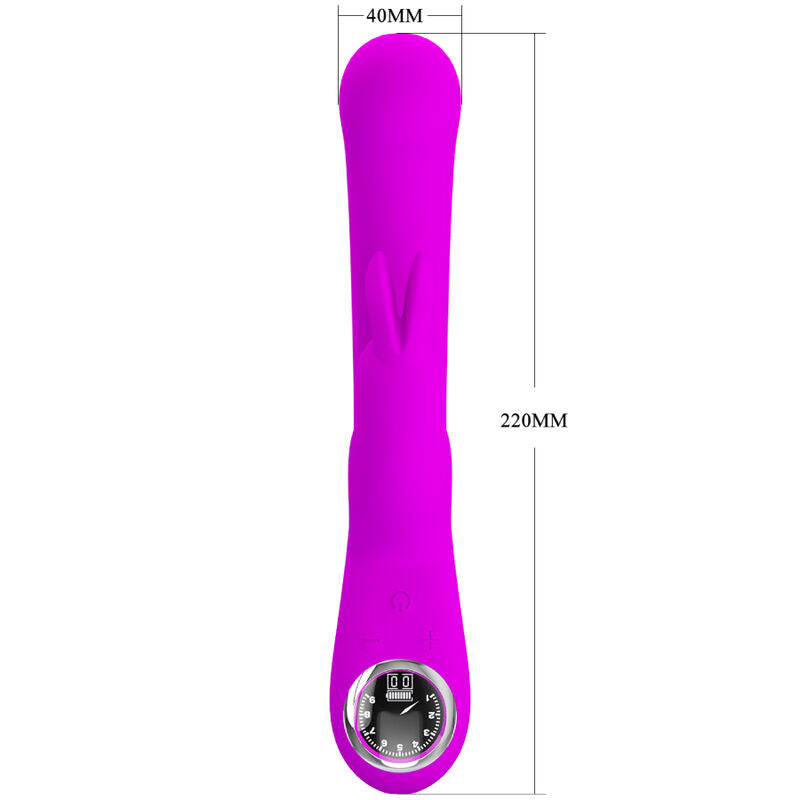 Vibratore Rabbit Punto G Pretty Love Lamar — Viola