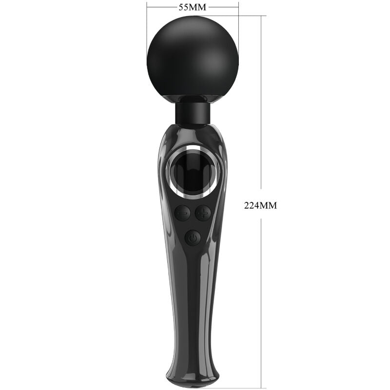 Vibratore Wand Pretty Love Skyler — 10 Modalità, LCD