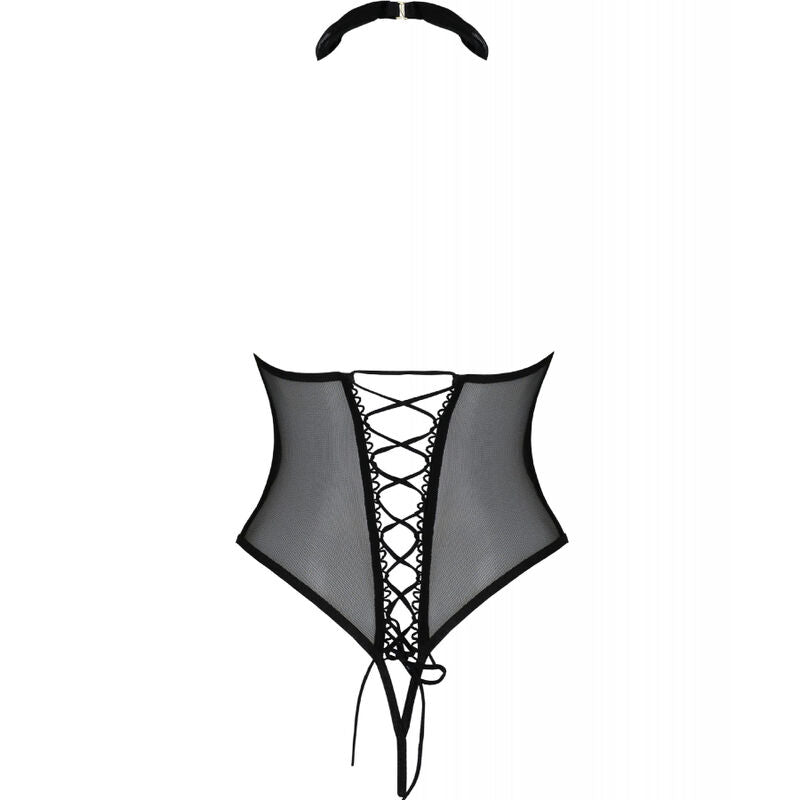 Body Erotico Open Passion Trisha — Nero, S/M